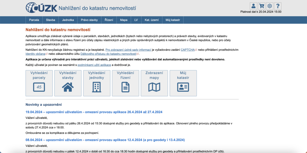 Jak zjistit majitele nemovitosti